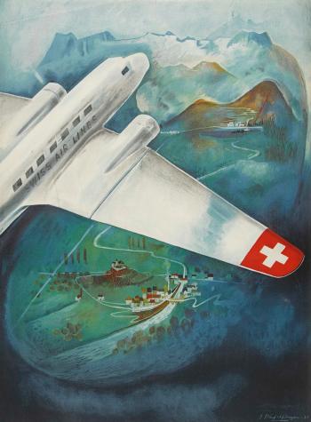 Swissair by 
																	Eugen Hafelfinger