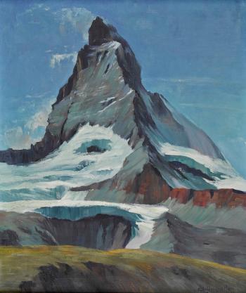 Das Matterhorn by 
																	Emil Aufdenblatten