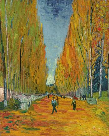 L'allée Des Alyscamps by 
																	Vincent van Gogh