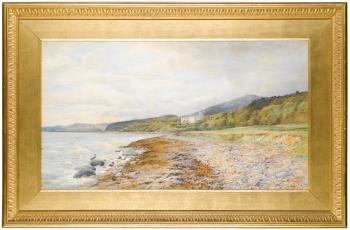 On The Beach, Dunrobin by 
																	Samuel William Oscroft