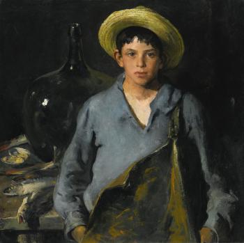 Portuguese Fisherboy by 
																	Charles W Hawthorne