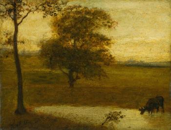 The Watering Place by 
																	Albert Pinkham Ryder