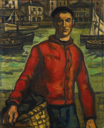 Marinero Rojo (The Sailor from Santander) by 
																	Jose Gutierrez Solana