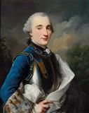 Portrait of gentleman, possibly Charles Henri Hector,  Comte dEstaing by 
																	Jean Martial Fredou