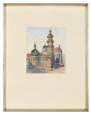 Der Dom in Graz by 
																	Ferdinand Pamberger