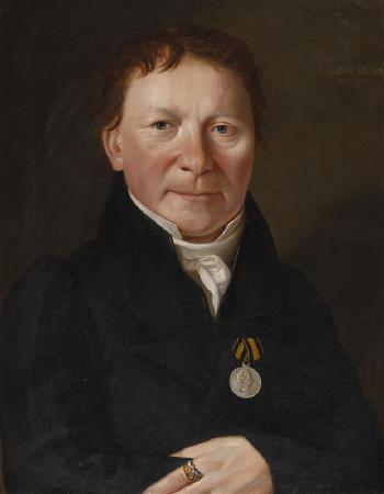 Porträt von Anton Schulz (1803 geb.) by 
																			Michael Aumayer
