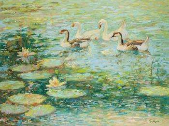 The Duck Pond by 
																	C James Frazier