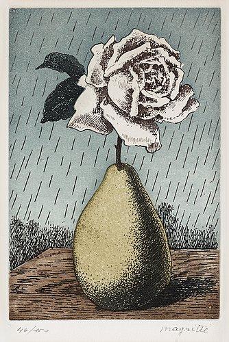 Untitled (Pear and Rose) by 
																			Georges Visat