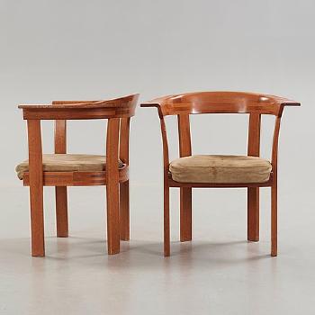 A Set of Four Armchairs by 
																			 H I Gruppen