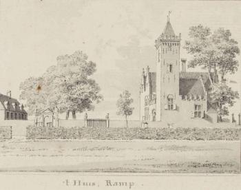 't Huis te Ramp, near Bengen by 
																	Cornelis Pronk
