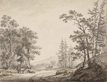 View in Gelderland by 
																	Abraham Johannes Ruytenschildt