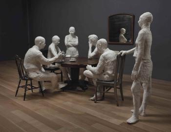 The Dinner Table by 
																	George Segal