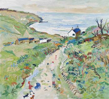 To the beach by 
																	Fred Yates