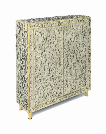 A 'Pyrite' Cabinet by 
																	 Kam Tin