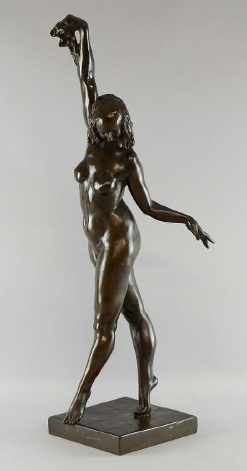 Figure of a female nude by 
																			Marnix d'Haveloose