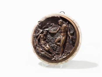 Bronze Roundel, Mythological Scene by 
																			Edward William Wyon