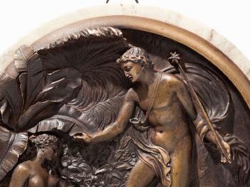 Bronze Roundel, Mythological Scene by 
																			Edward William Wyon