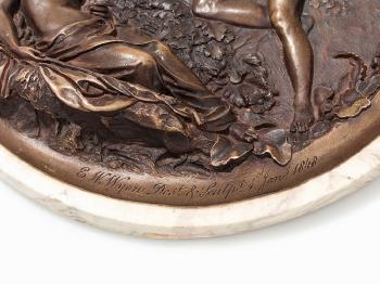 Bronze Roundel, Mythological Scene by 
																			Edward William Wyon