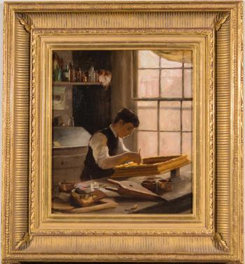 In the studio by 
																			William John Whittemore