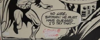 Comic Strip - Batman and Superman by 
																			George Tuska