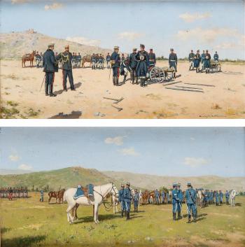 Caballería. Artillería by 
																	Ernesto Gutierrez