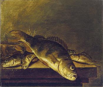 Fisch-Stilleben by 
																	Pieter de Putter