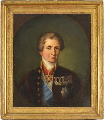 Portrait posthume de Jean-Gabriel Eynard by 
																	Charles Eynard-Chatelain