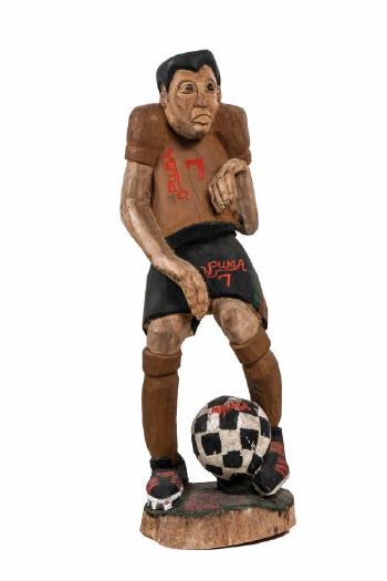 Soccer player by 
																	Owen Ndou