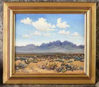 Organ Mountains, Las Cruces New Mexico & El Paso, TX by 
																			Berla Emeree