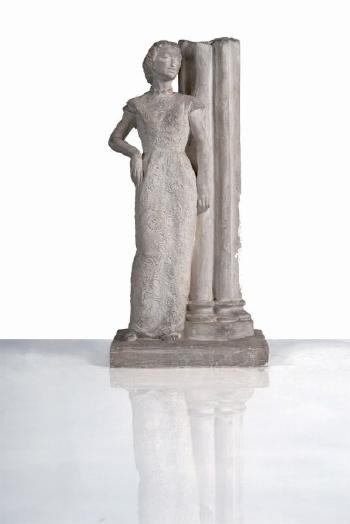 Femme à la colonne by 
																			Louis Marcel Botinelly