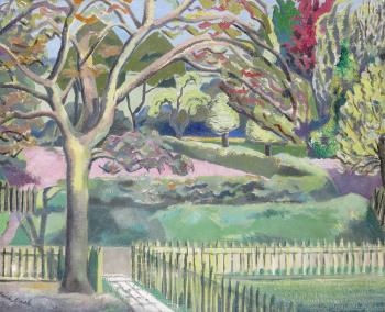 Whiteleaf orchard by 
																	Paul Nash