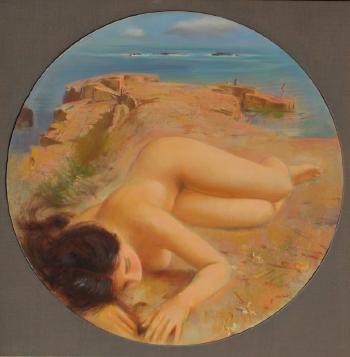 Sunbather by 
																			Adolf Konrad
