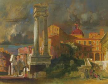 Various Scenes of Rome by 
																			Adolf Konrad