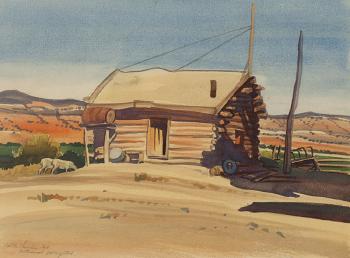 Pioneer Cabin - Wayne Co. - Utah by 
																			Edith Anne Hamlin