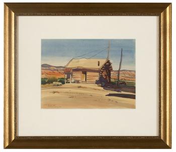 Pioneer Cabin - Wayne Co. - Utah by 
																			Edith Anne Hamlin