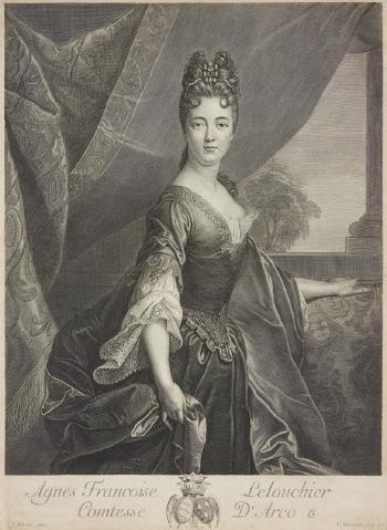 Agnès-Françoise Le Louchier, Gräfin Von Arco by 
																	Joseph Vivien