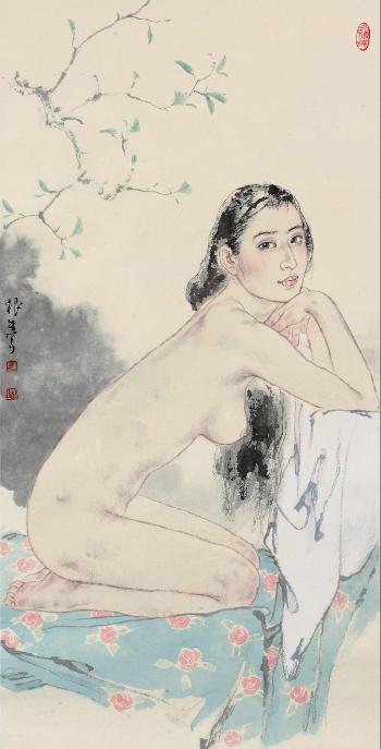 Beauty Lady by 
																	 Wang Gensheng