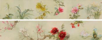 Flowers by 
																	 Qiu Yue
