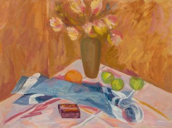 still Life with Apples and Oranges by 
																			Walter Gamerith