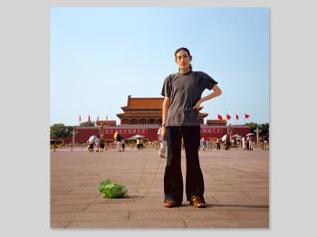 Walking the Cabbage in Tiananmen by 
																			 Han Bing