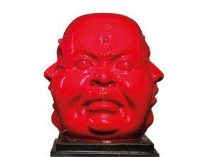 Tête de Bouddha à quatre faces en larmes by 
																			 Ma Tse Lin