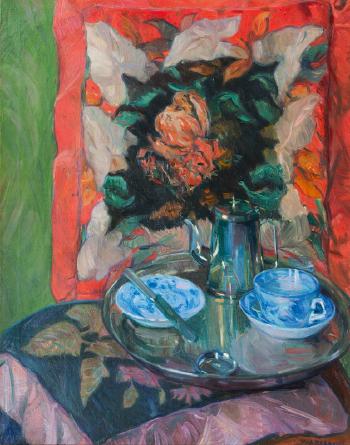 Table still life by 
																	Walter Alfred Rosam