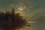 Moonlit Night on the Lake by 
																	Hermann Fuchsel
