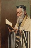 Rabbi by 
																	Franz Obermuller