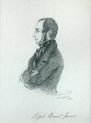 Portrait of Ralph Bernal (1808-1882) by 
																			Alfred Guillaume Gabriel d'Orsay
