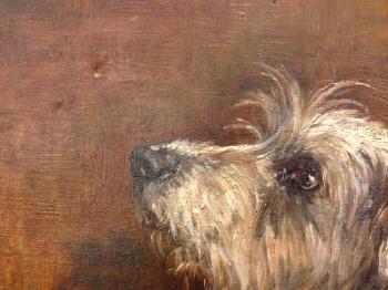 Study of 'Towser', a terrier by 
																			Agnes H Coates