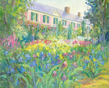 Chez Claude Monet by 
																	Francine Noreau