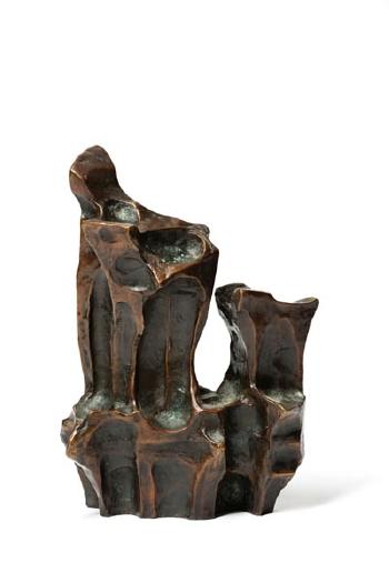Bronze Abstract by 
																	Lyndon Dadswell