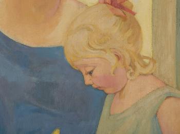 Mutter Und Kind by 
																			Ernst Odefey