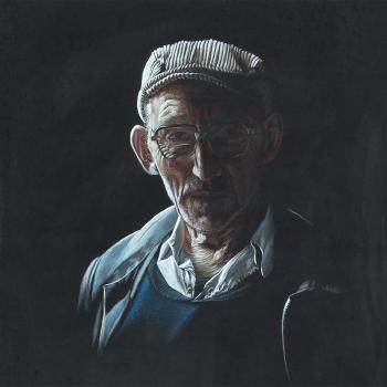 Portrait of a Man by 
																			Gerd Bannuscher